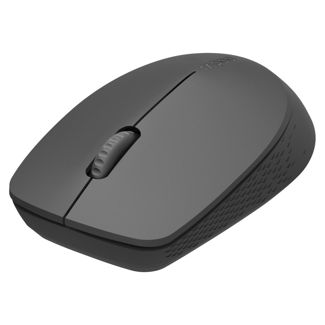 Kabellose lautlose Multi-Mode-Maus "M100 Silent", dunkelgrau (00184534)