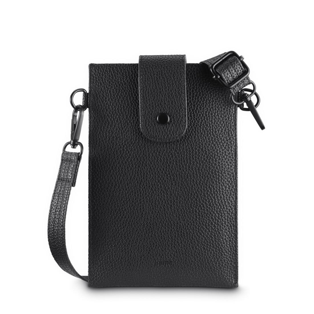 Cross-Body-Tasche, universal, Handytasche zum Umhängen,17,5 x 11cm, Schwarz (00137099)