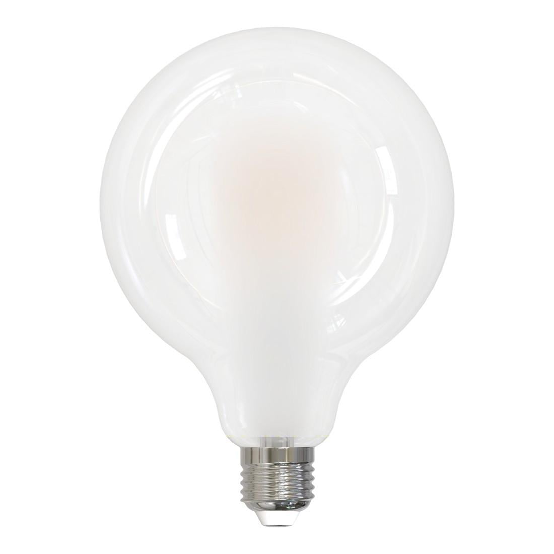 LED-Filamentlampe, E27, 1055lm ersetzt 75W, Globe G125, matt, Warmweiß (00232500)