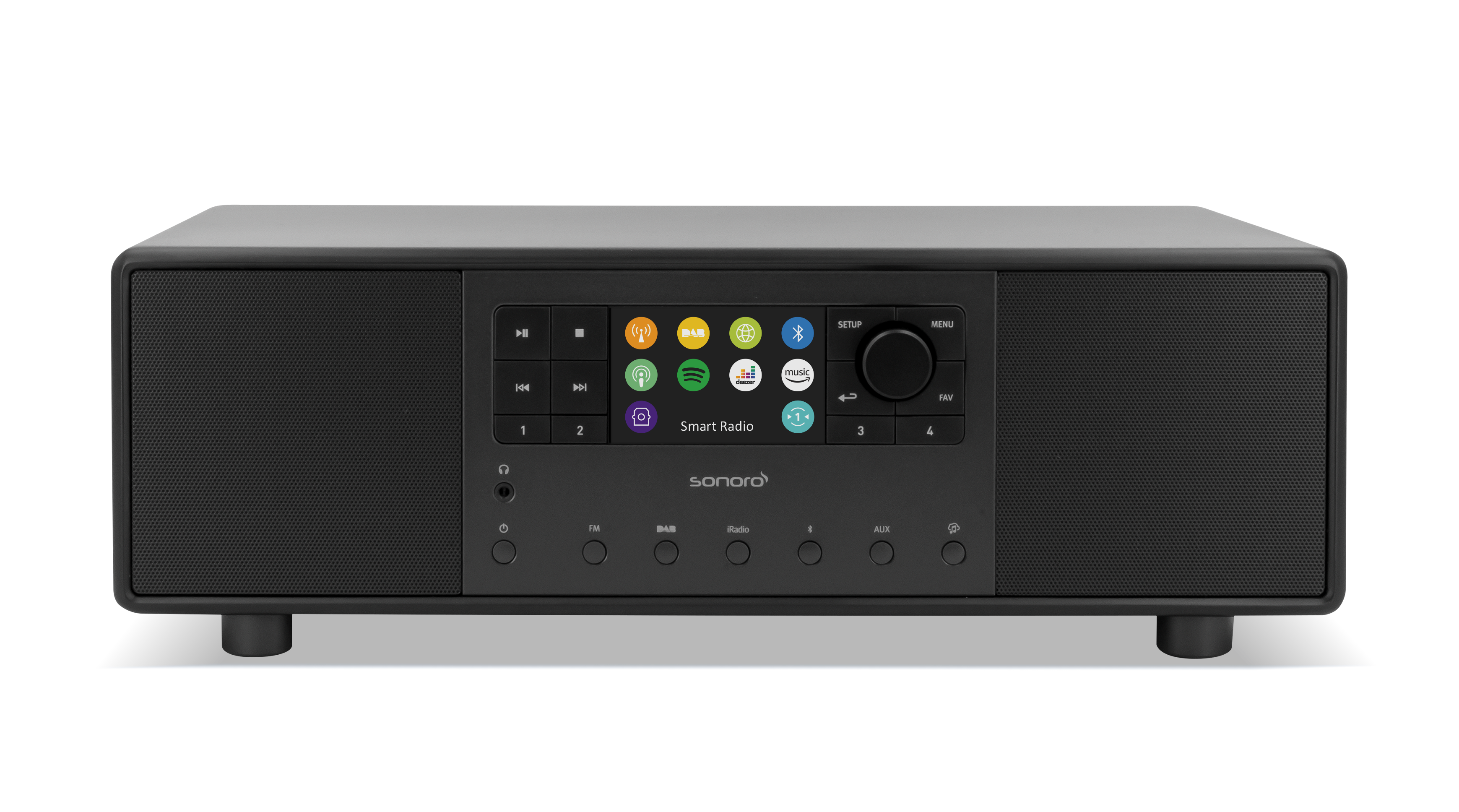 DAB+ Internetradio PRIMUS schwarz (matt)