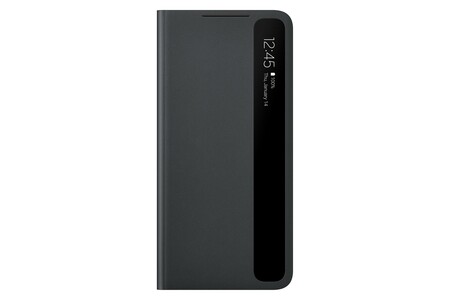 EF-ZG996 Smart Clear View Cover für Galaxy S21+, Black Handyhülle