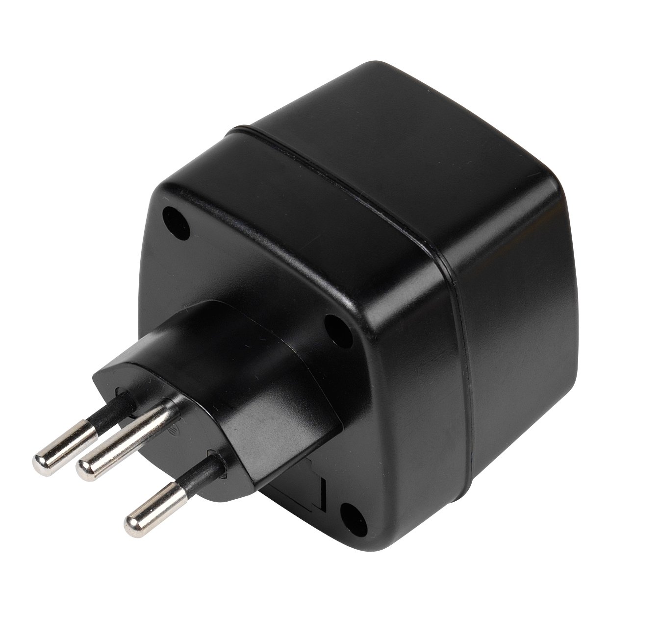 Reisestecker Schweiz, Schuko Buchse - CH Stecker (33504)