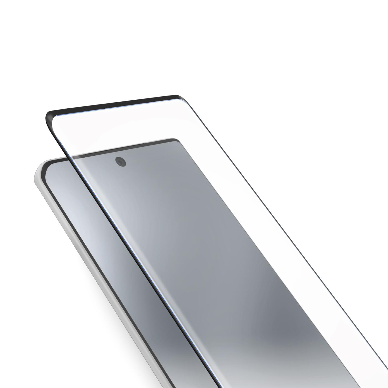 Glas Displayschutz Full Cover für Motorola Edge 60 Fusion, Schwarz