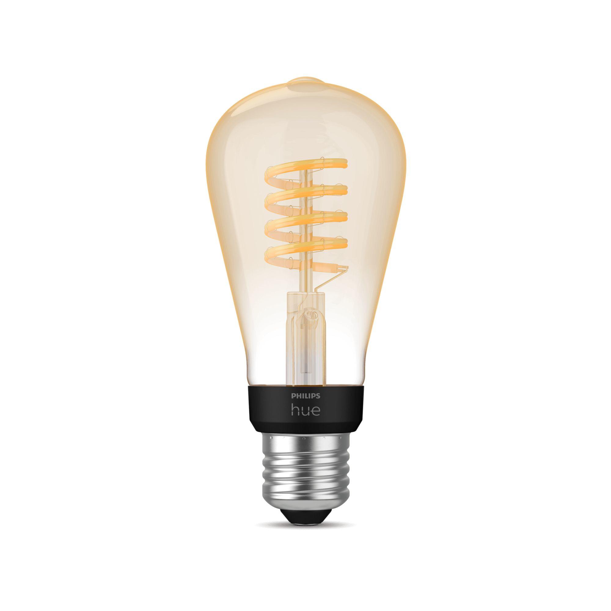 LED-Lampe "White Ambiance", E27 Edison ST64, warmweiß LED Lampe