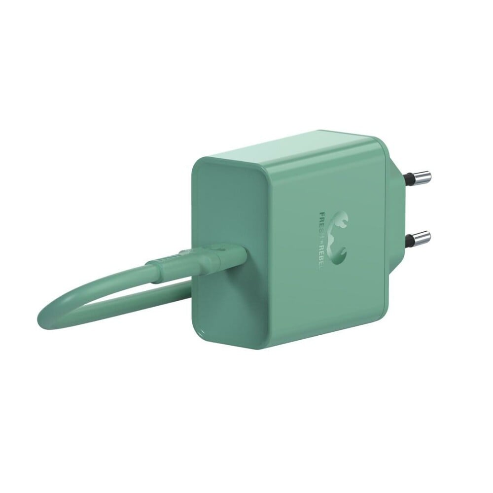 BASE DUO - 10W Kabellose Doppel-Ladestation + Power adapter 30W, Misty Mint (00192393)