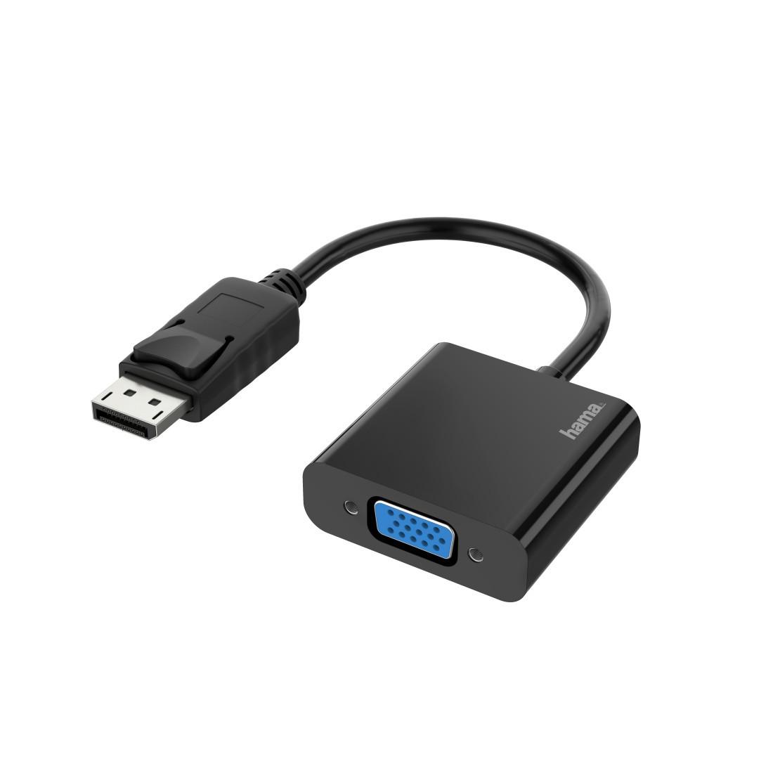 Video-Adapter, DisplayPort-Stecker - VGA-Buchse, Full-HD 1080p (00200337)