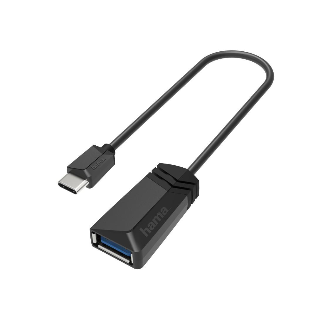 USB-OTG-Adapter, USB-C-Stecker - USB-Buchse, USB 3.2 Gen1, 5 Gbit/s (00200312)