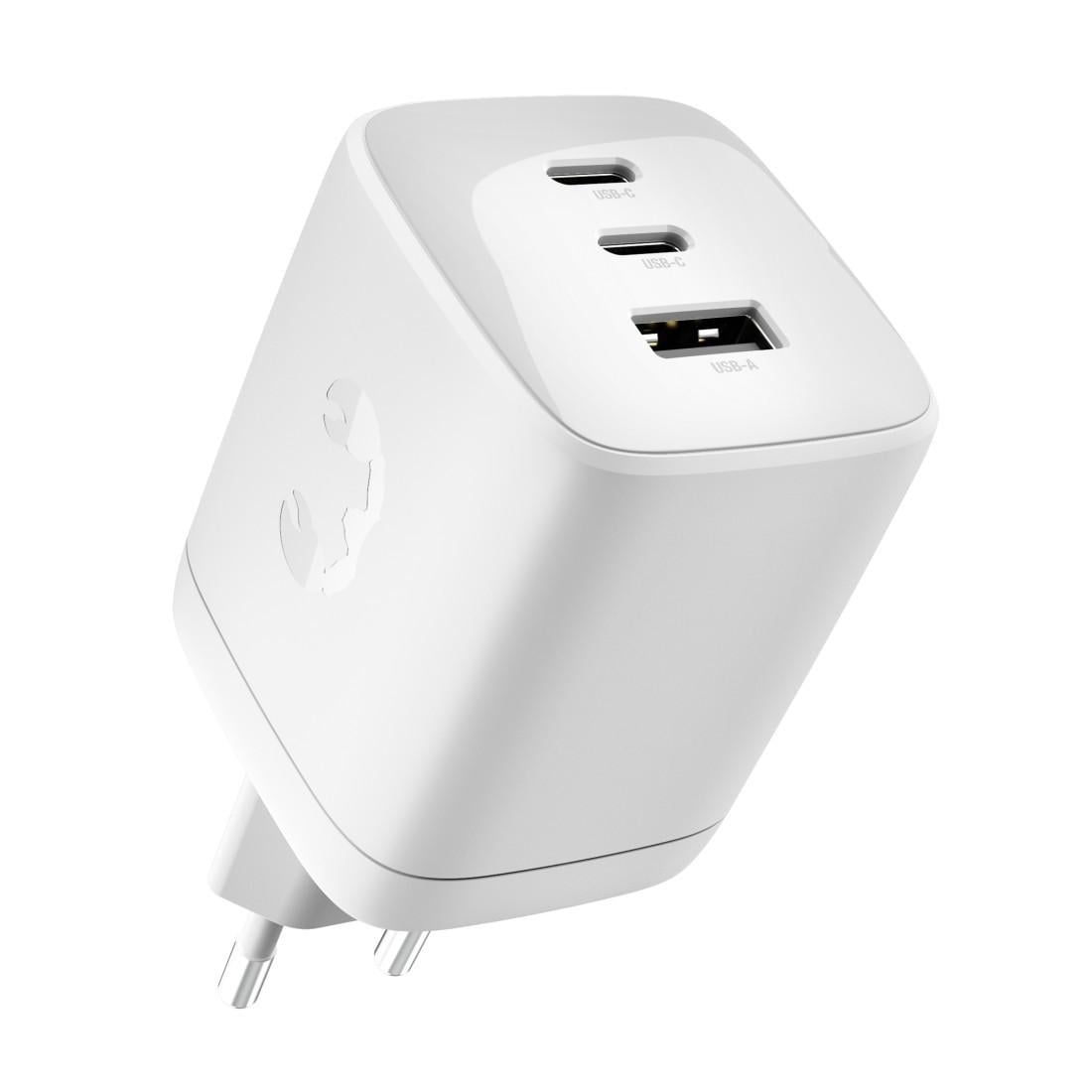 Ladegerät 2x USB C+A Wall Charger 100W PD, Ice Grey (00232966)