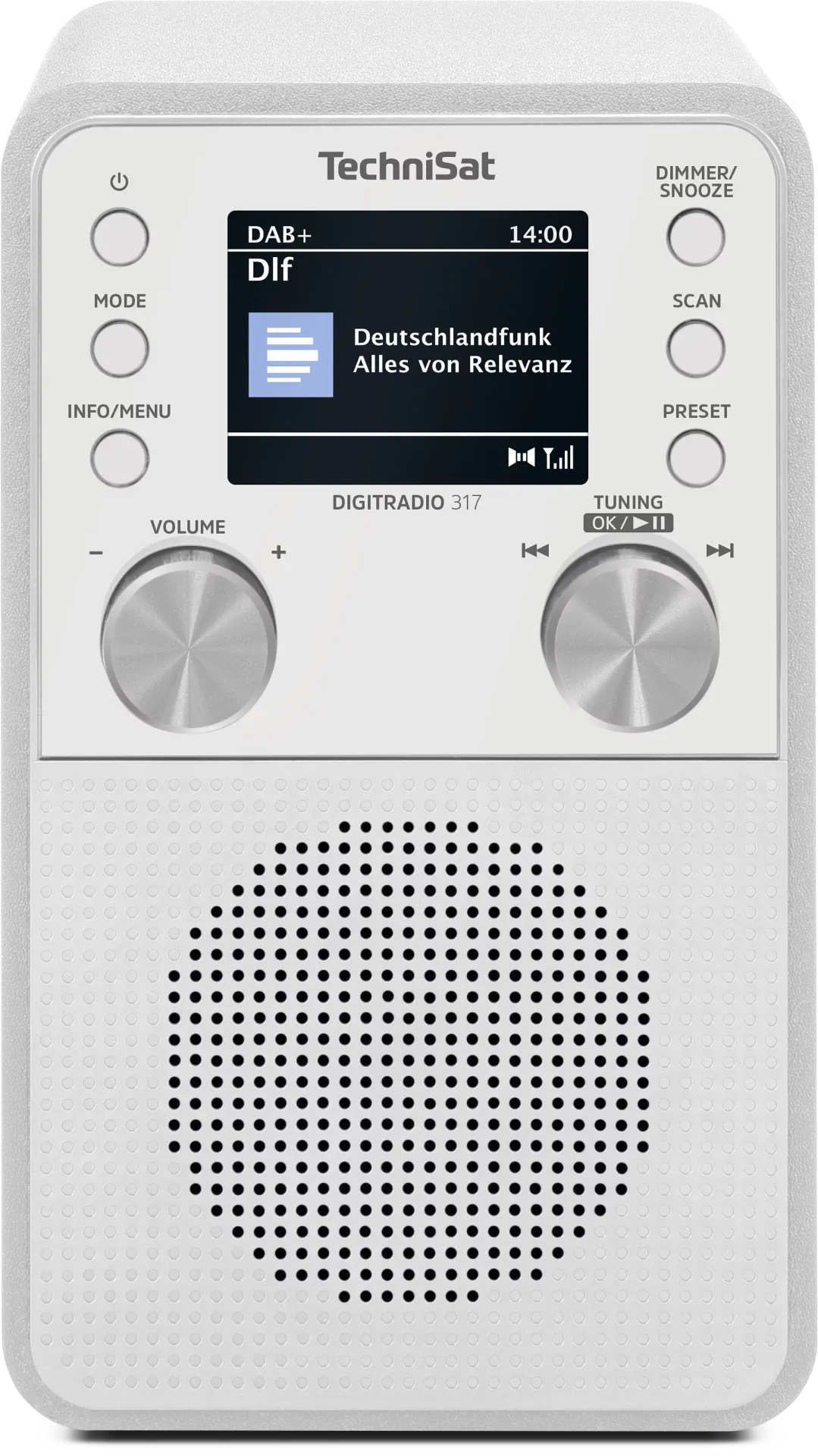 DIGITRADIO 317 weiß DAB+ Radio