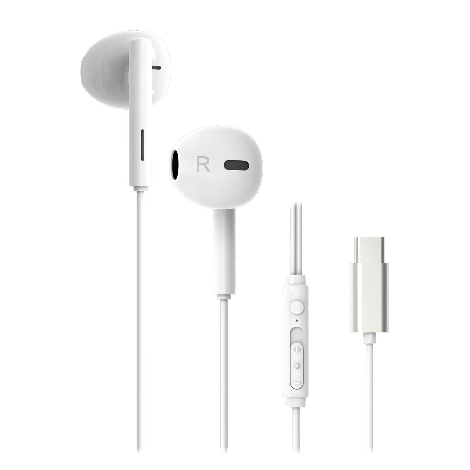 USB Type-C® Capsule In-Ear Stereo Headset, kabelgebunden (64119) In-Ear Kopfhörer