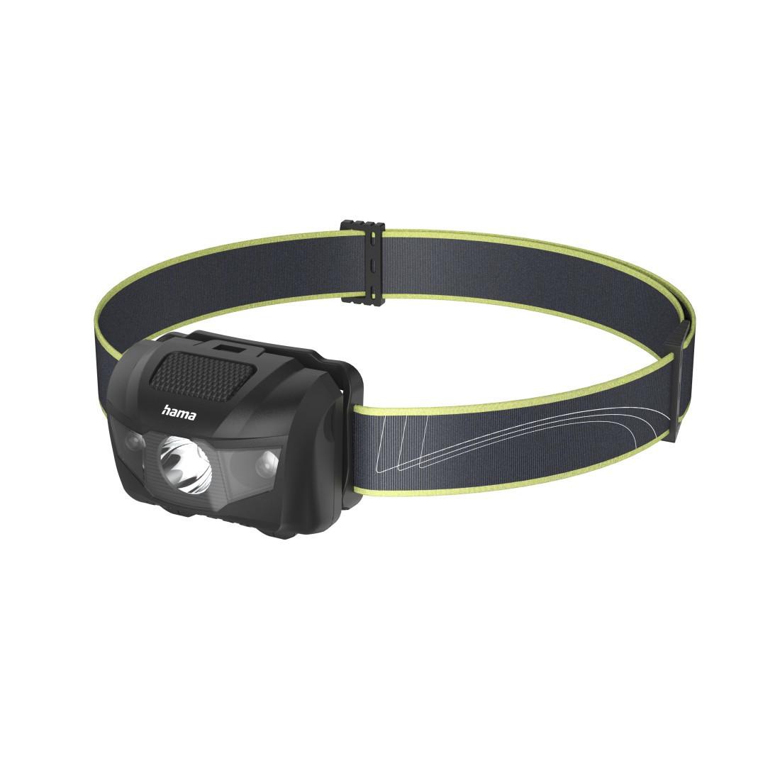LED-Stirnlampe "HL200", Batterien, Kopflampe zum Joggen, Sport, 4 Modi (00228615)