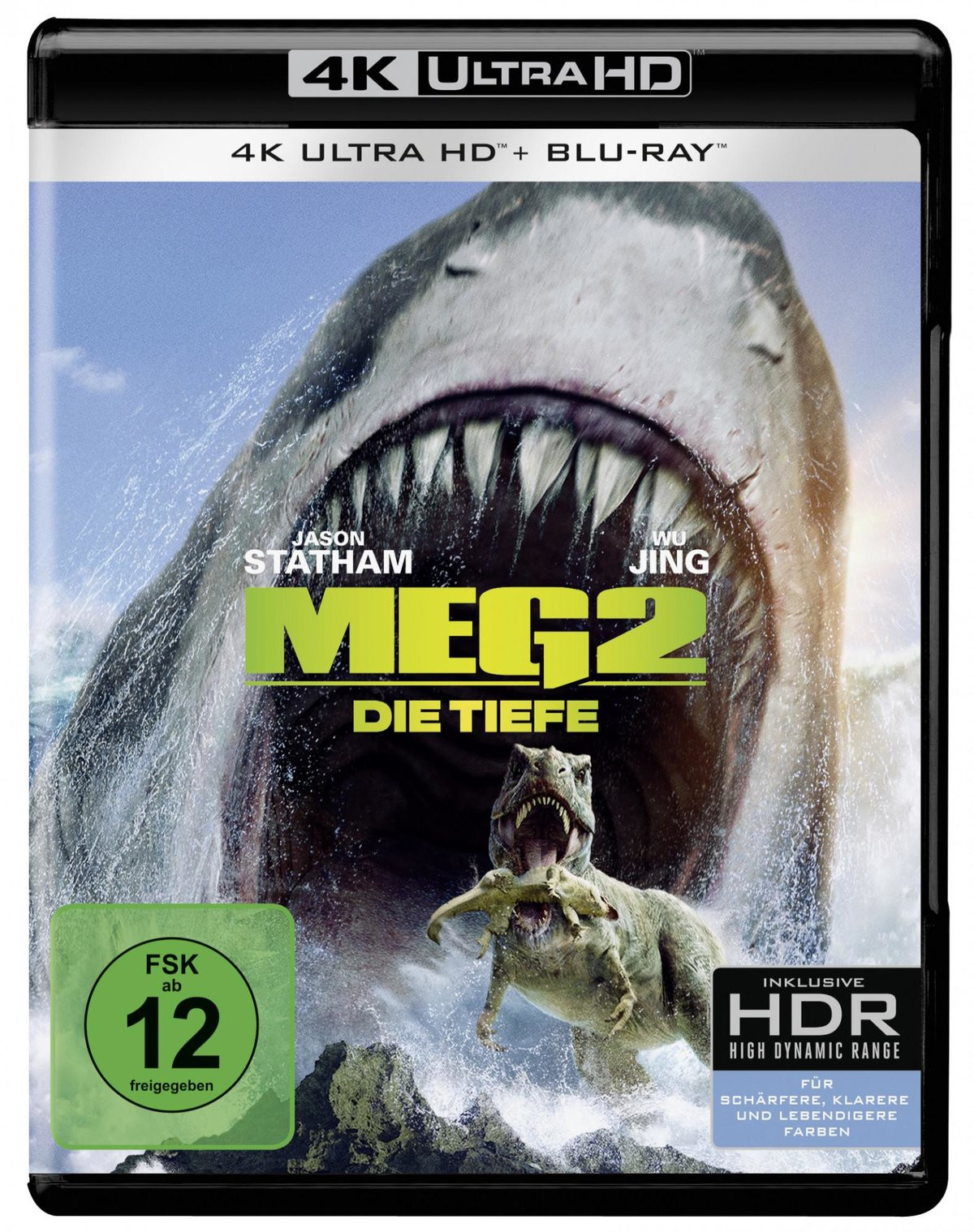 4K Ultra HD Blu-ray Meg 2: Die Tiefe [4K Ultra HD & Blu-ray 2D]