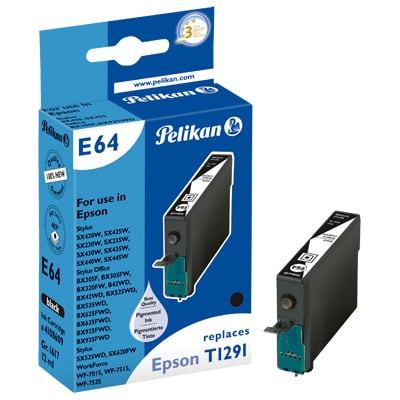 E64 - Epson C13T129140 schwarz Druckerpatrone