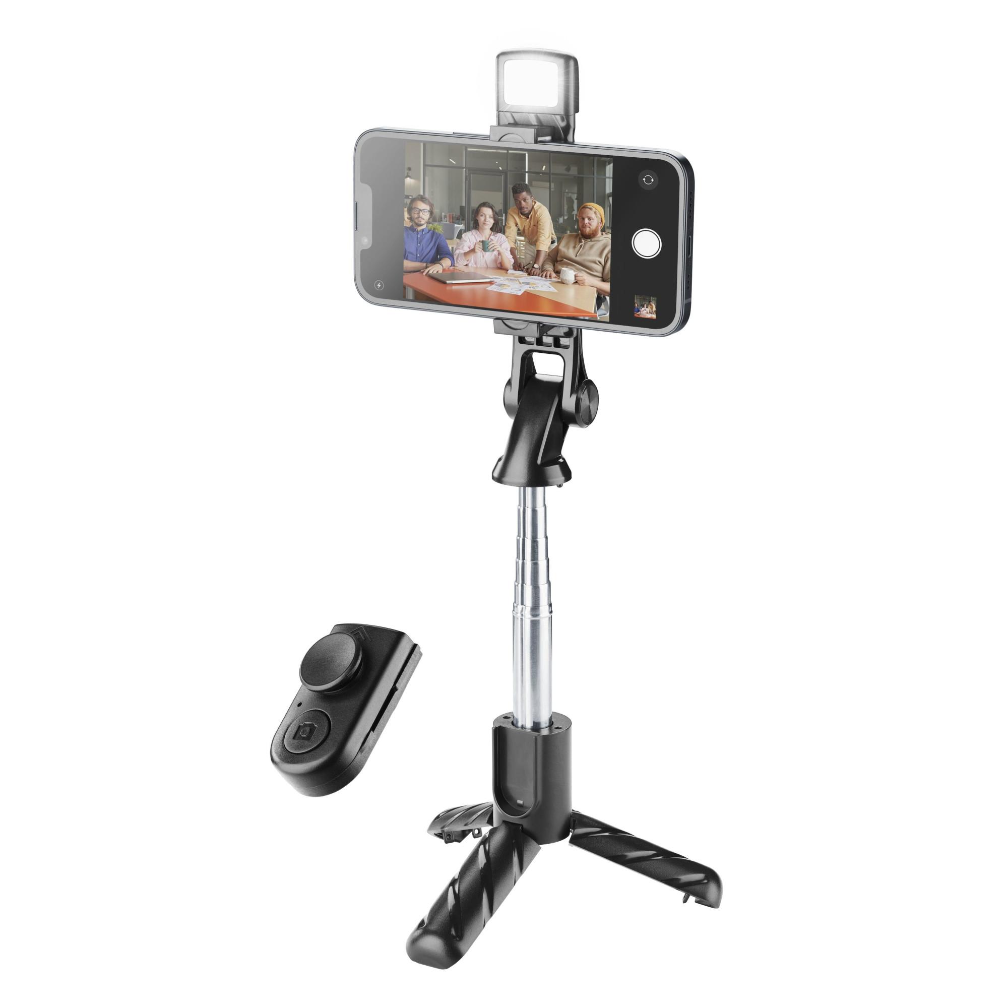 Bluetooth Selfie Stick Sparkle Black (60348) Selfie Sticks