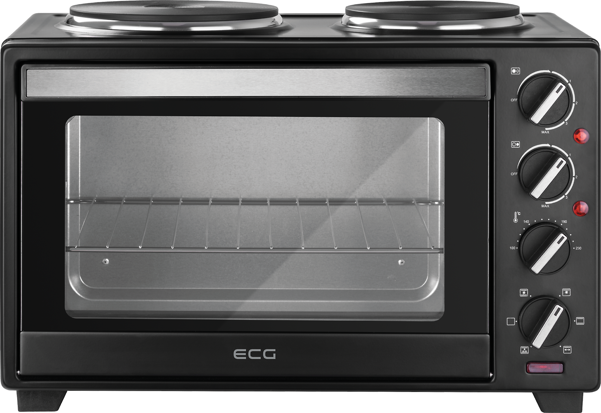 ETH 3001B Minibackofen mit Kochplatte