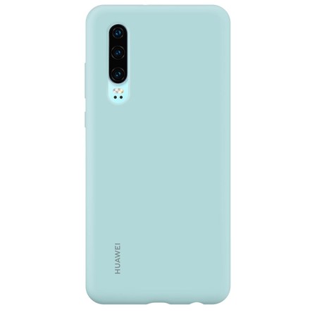 Cover "Silicone Car Case" für HUAWEI P30, Hellblau