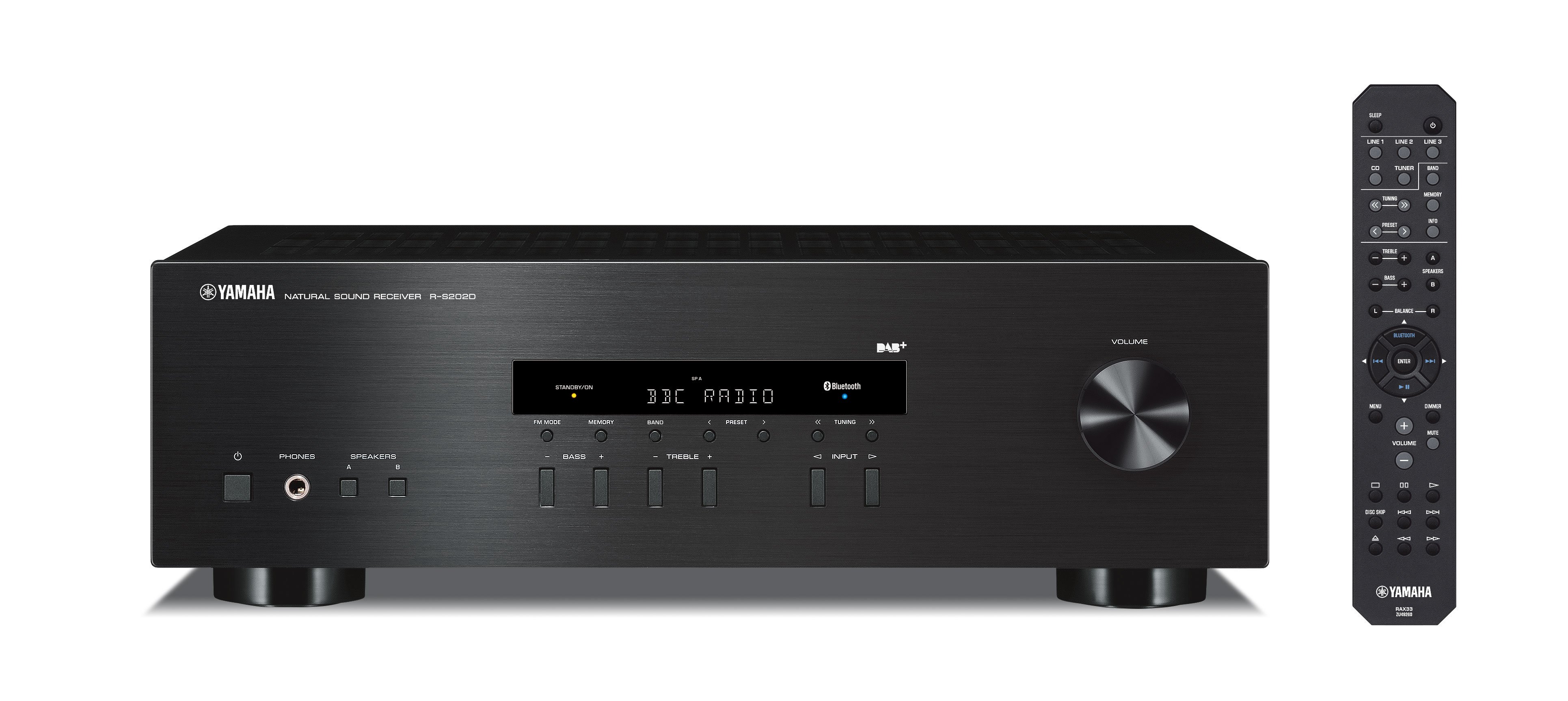 HiFi Receiver R-S202D schwarz