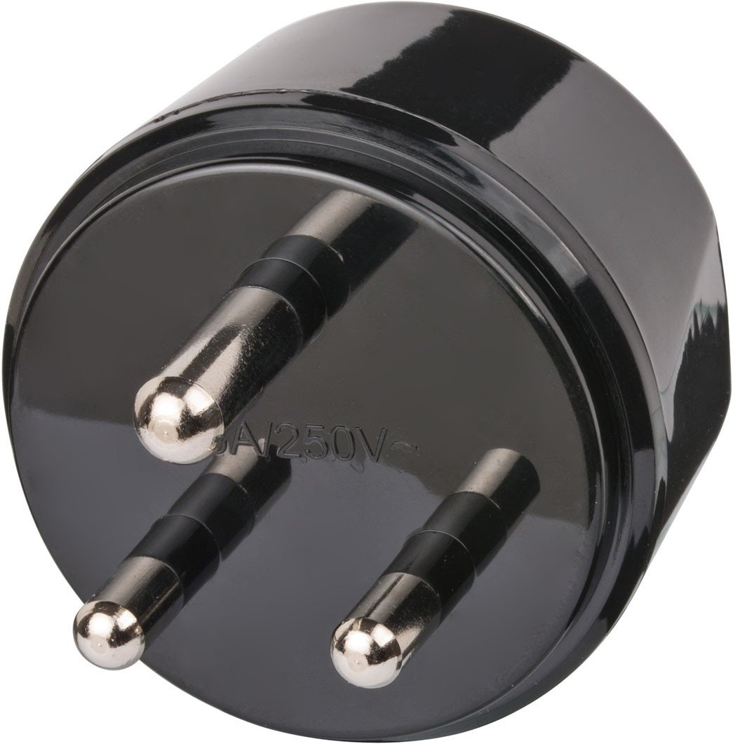 Reisestecker Schutzkontakt => Südafrika, Indien