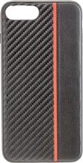 Handy-Schutzhülle Back Cover CARBON PLUS für Apple iPhone 7 Plus/8 Plus schwarz
