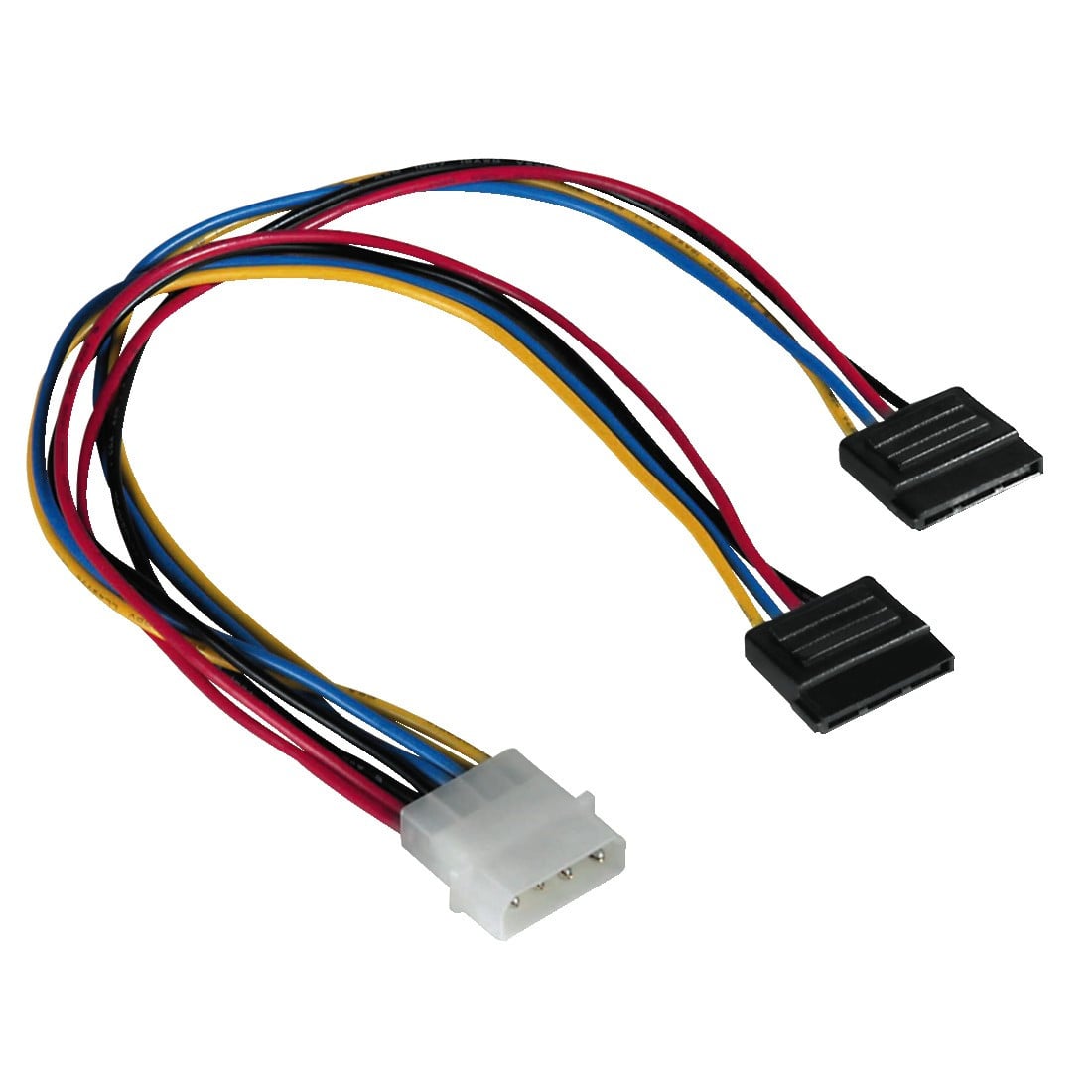 "Stromversorgungskabel 5,25"" - 2x Serial-ATA (00034068)"
