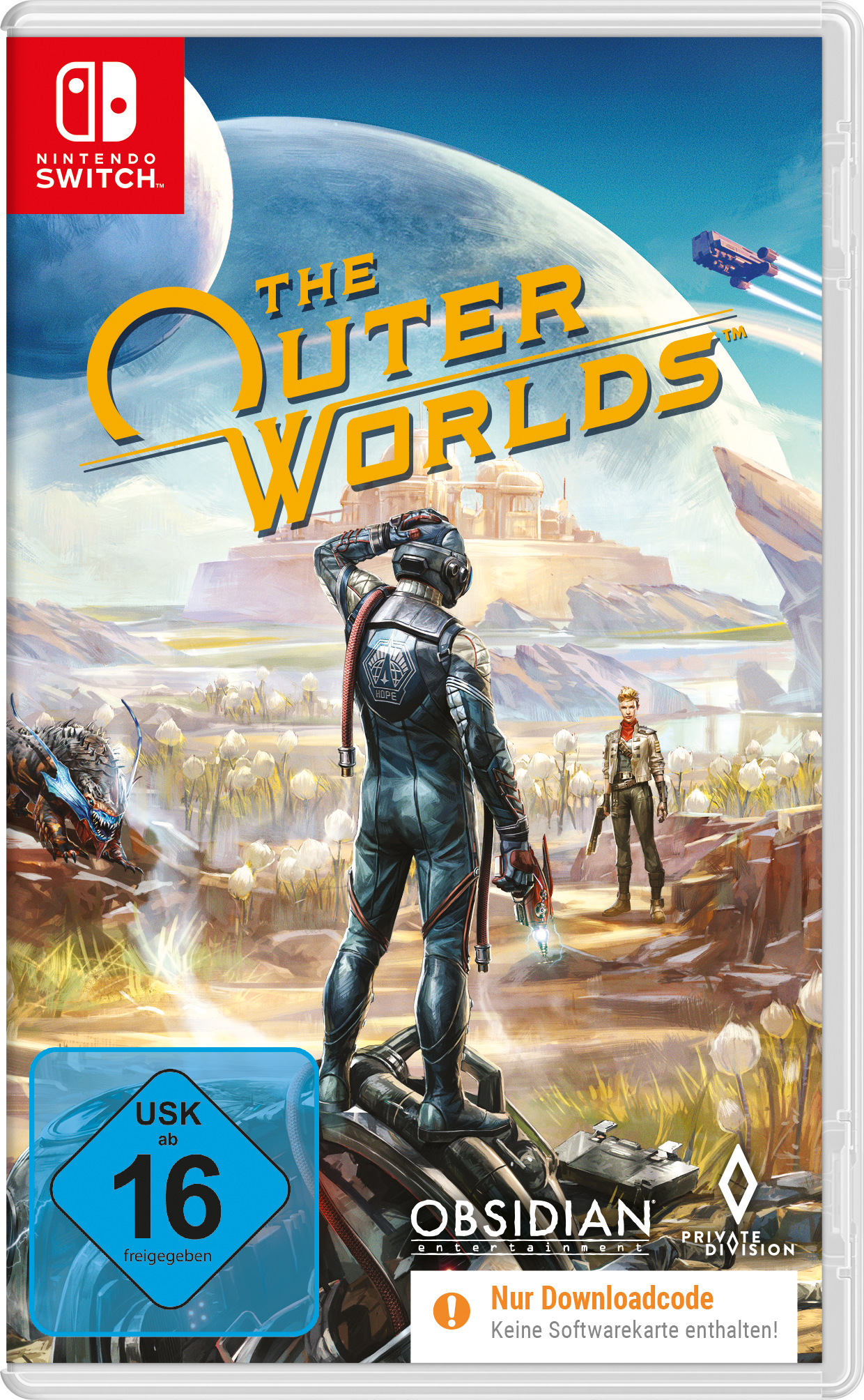 The Outer Worlds (Code-in-a-Box) Nintendo Switch-Spiel