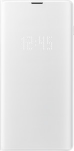 LED View Cover EF-NG975 für Galaxy S10+, weiß
