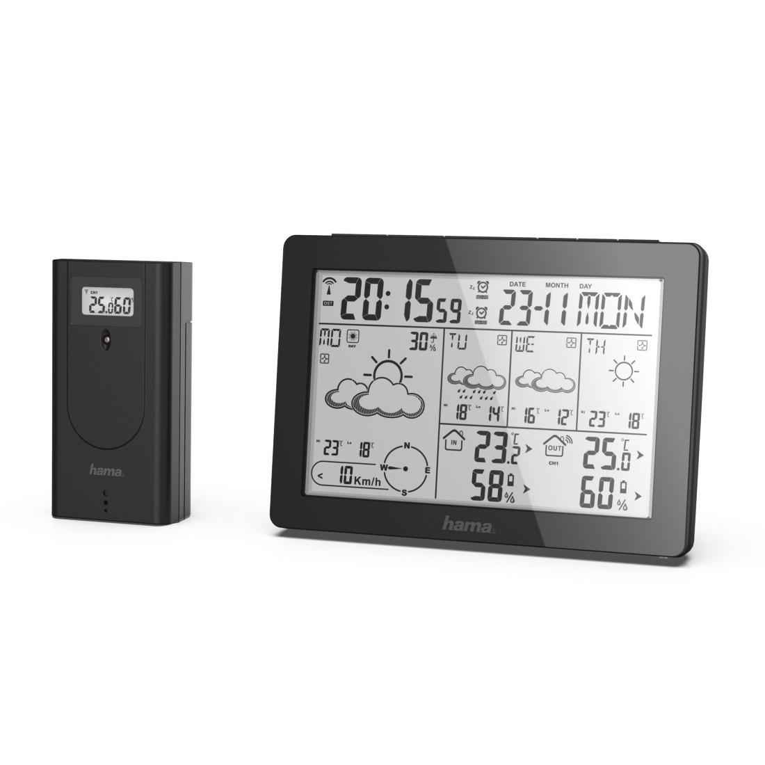 Wettervorhersage-Center "Meteotime", schwarz (00186369)