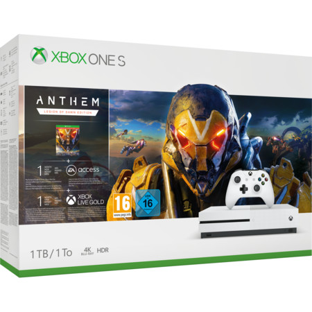 Xbox One S 1TB - Anthem Bundle