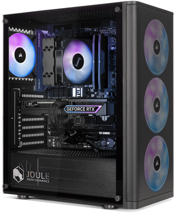 Gaming Desktop, Schwarz, AMD Ryzen 5 8400F, 32GB DDR5, 1TB Samsung 990 Evo Plus, RTX 5060 Ti