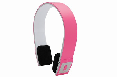 Bügelkopfhörer BTH-201 pink
