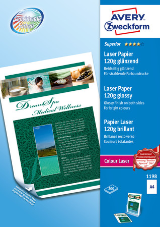 1198 Superior Colour Druckerpapier