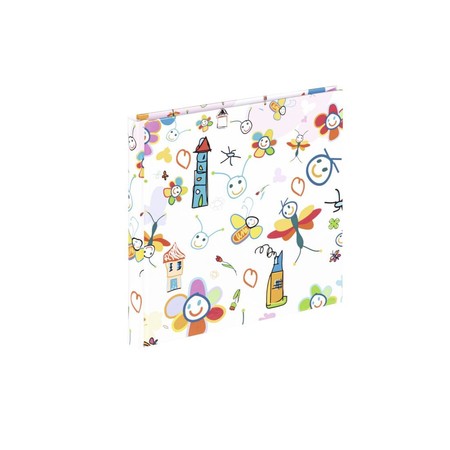 Buch-Album "Kritzelkratzel", 18x18 cm, 30 weiße Seiten (00002677)