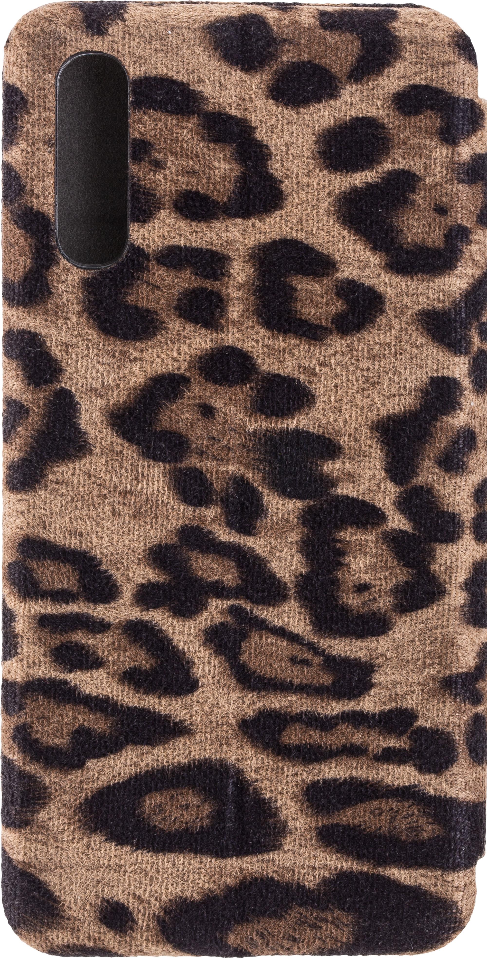 Book Case CURVE für Samsung A705 Galaxy A70 Leopard Handyhülle
