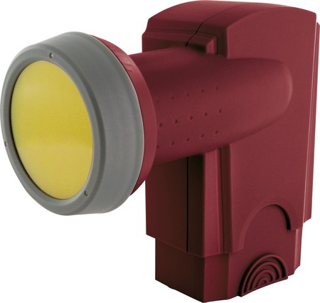 SUN PROTECT - Digitales Quattro LNB SPS6818R - ziegelrot