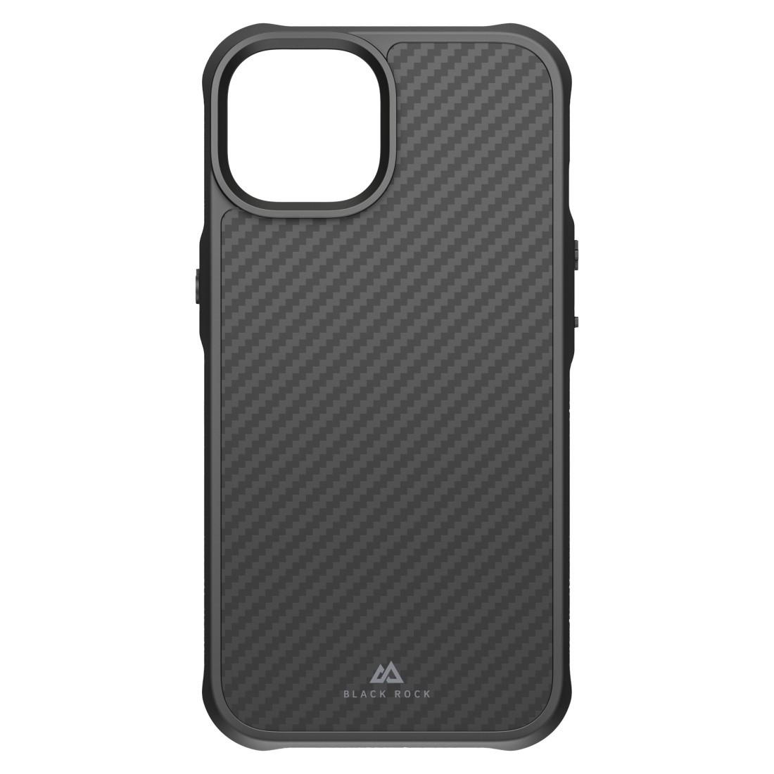 Cover "Robust Carbon" für Apple iPhone 14, Schwarz (00215162)