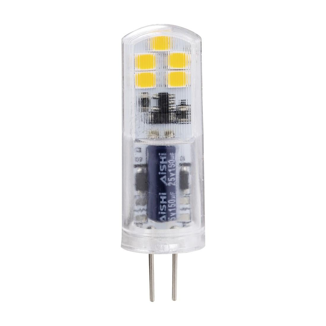 LED-Lampe, G4, 150lm ersetzt 16W, Stecksockel, klar, Warmweiß, dimmbar (00232598)