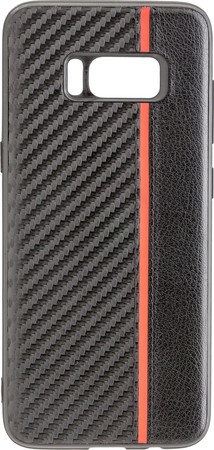 Back Cover CARBON PLUS für Samsung G950 Galaxy S8 schwarz