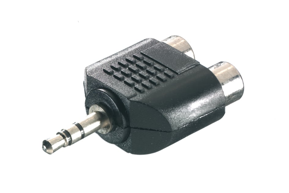 Adapter 3,5 mm Klinke / 2x Cinch (46047)