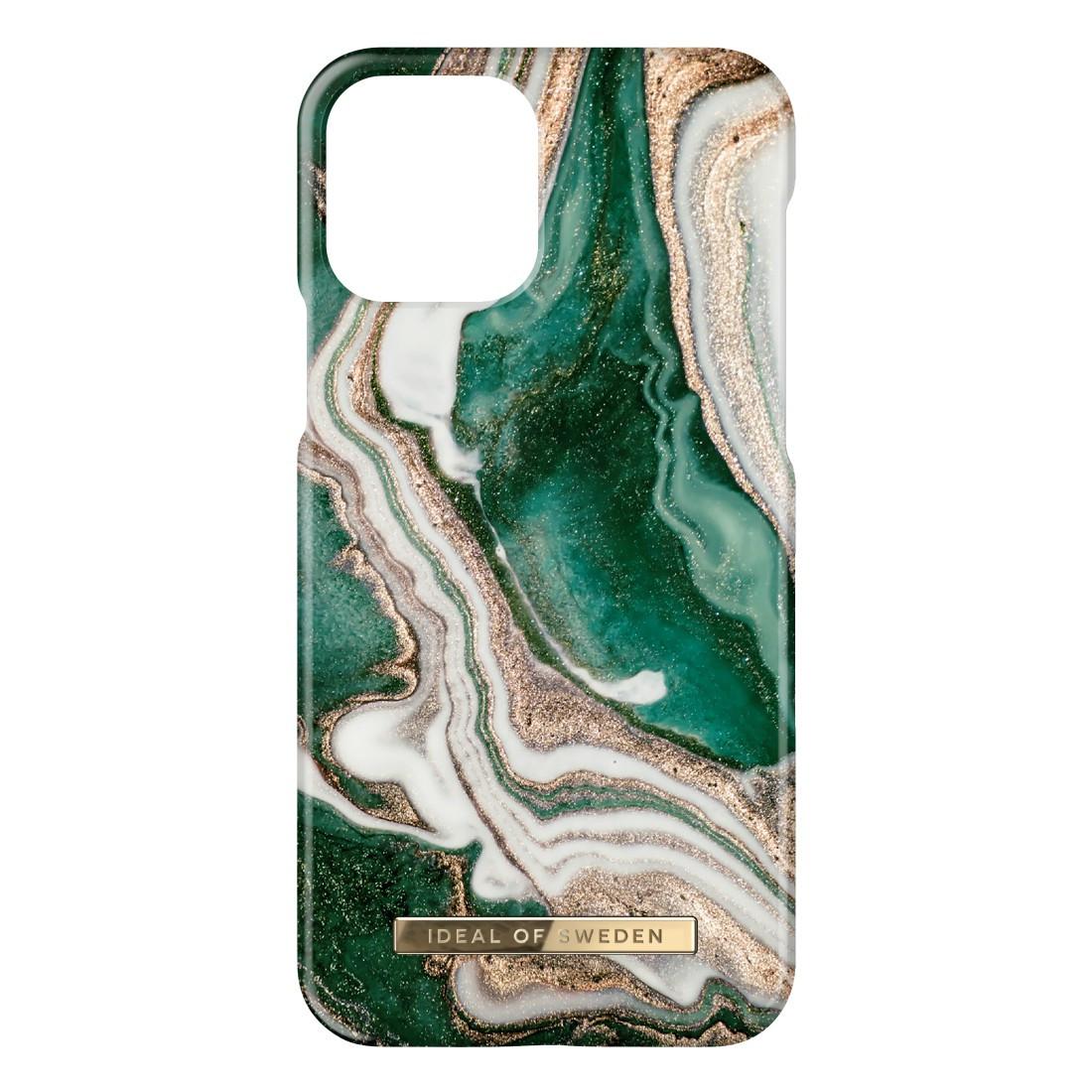Cover "Fashion Case" für Apple iPhone 13, Golden Jade Marble (00217308) Handyhülle