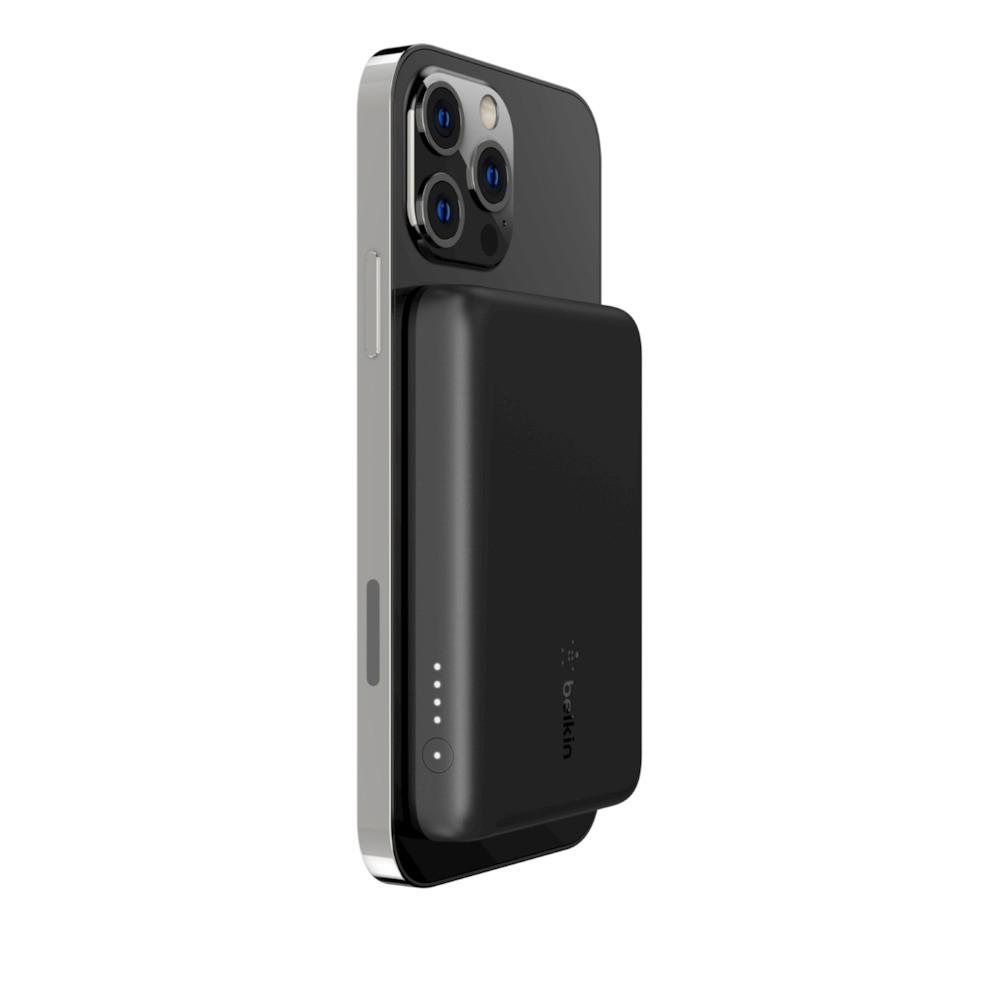 BPD002BTBK BoostCharge Magnetische drahtlose Powerbank mit 2500 mAh, Schwarz