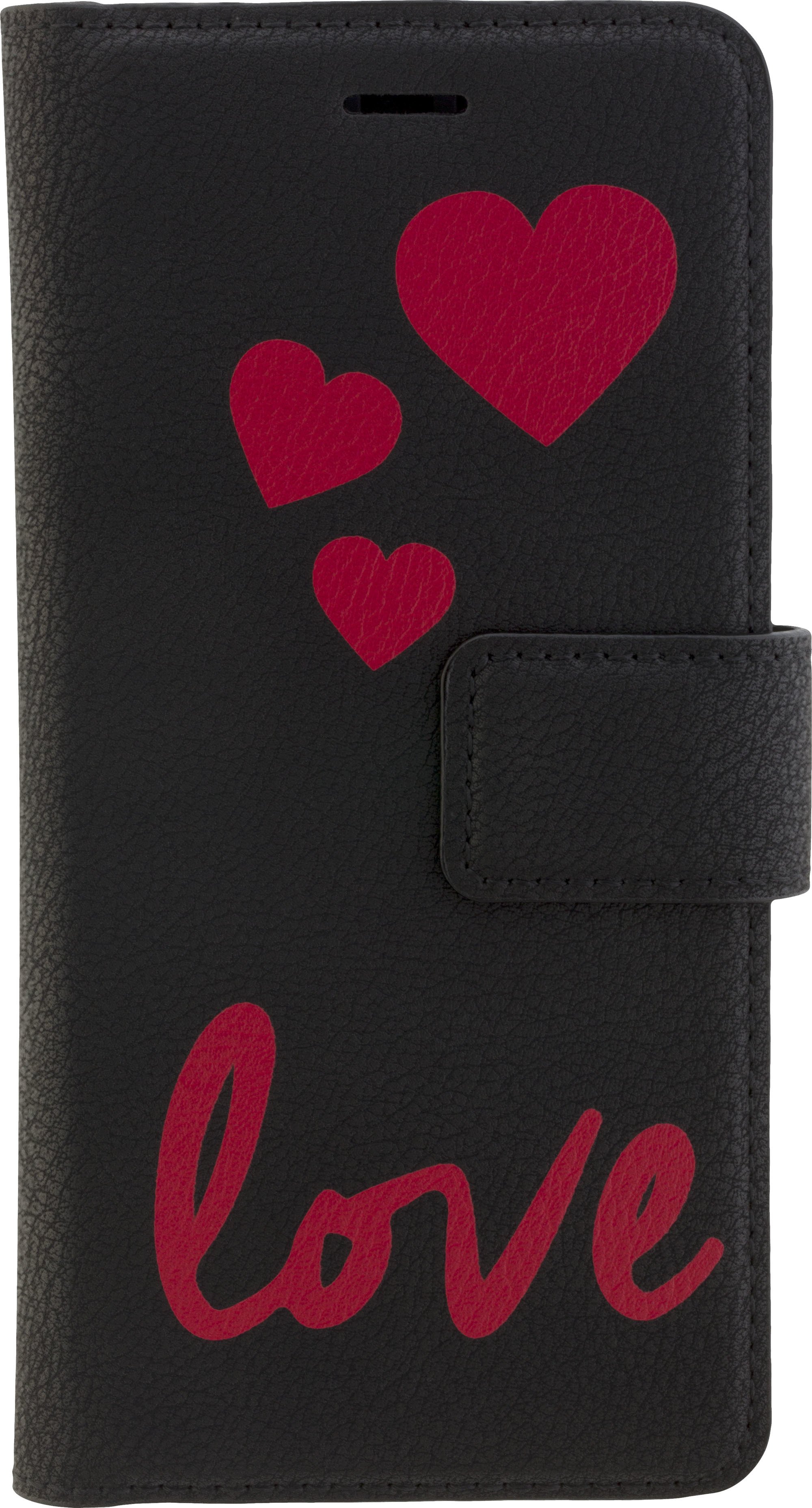 16162 Book & Cover Love für Huawei P10 schwarz Handyhülle