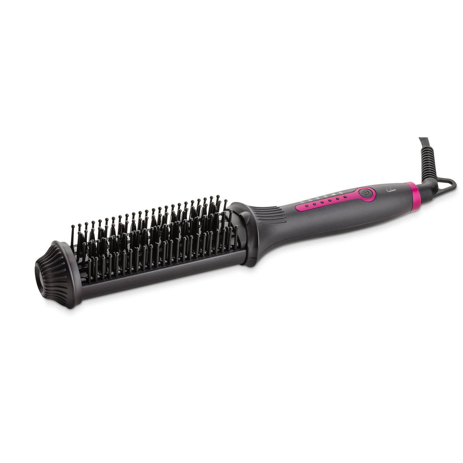 illusION effect Anthrazit Haarglätter-Bürste