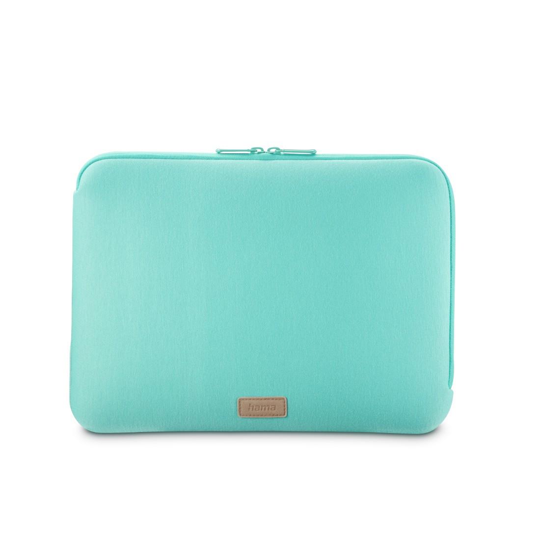 Laptop-Sleeve "Jersey", von 34 - 36 cm (13,3" - 14,1"), Türkis (00222039)