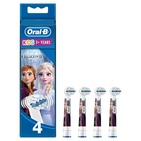 Kids Stages Power Disney Frozen Die Eiskönigin, 4 Stück Aufsteckbürsten