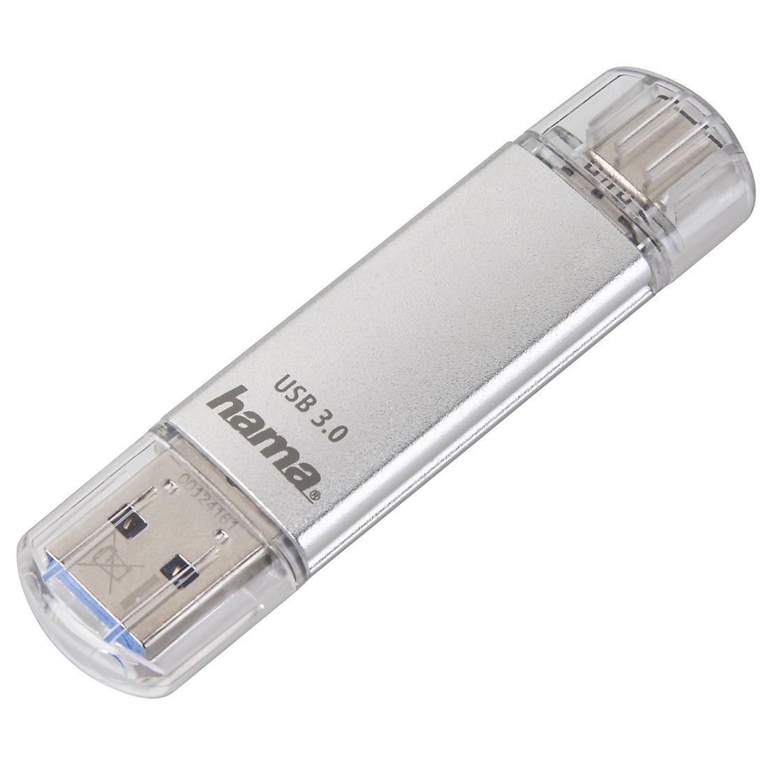 USB-Stick "C-Laeta", USB-C USB 3.1/USB 3.0, 128GB, 40 MB/s (00213109)