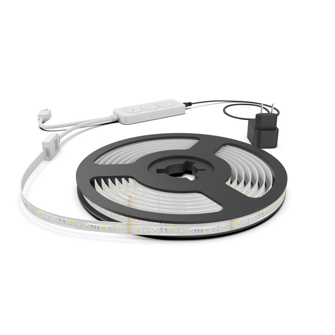 LED-Streifen, RGBW, WLAN Lichtband, dimmbar, selbstklebend, kürzbar, 5 m (00176633)