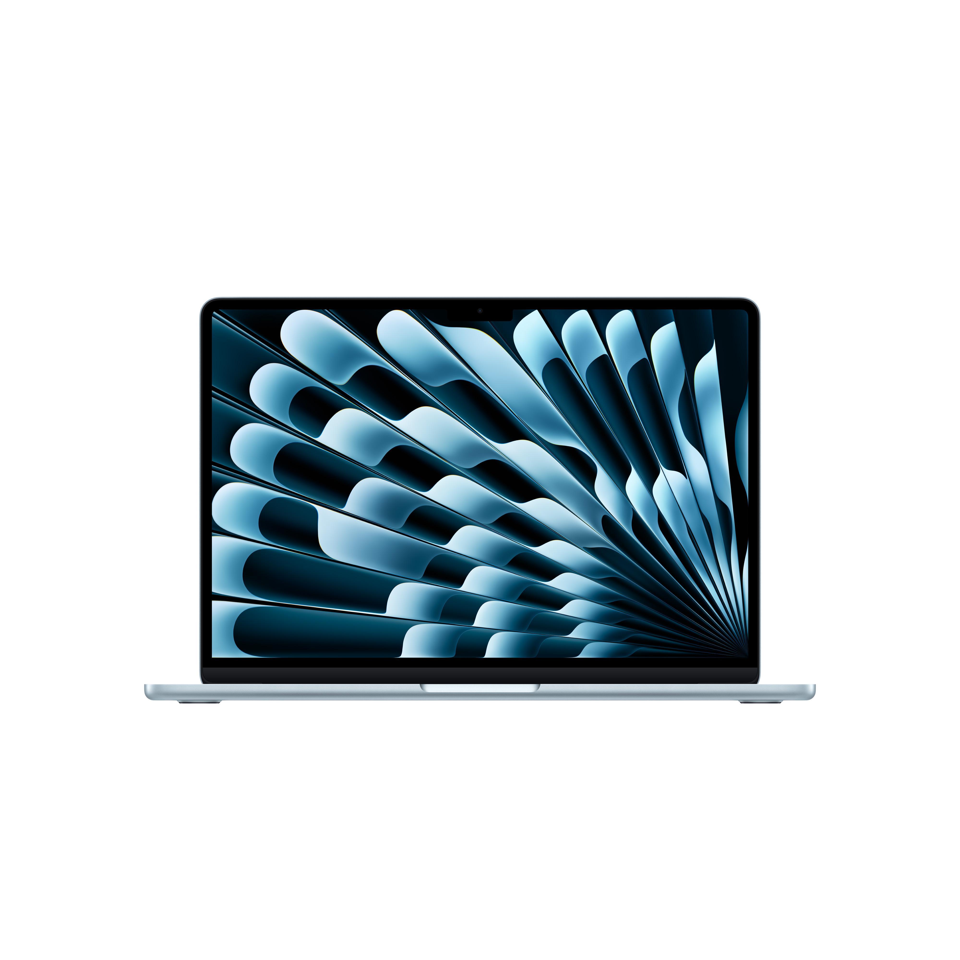 MacBook Air (13"), 2025, Himmelblau, M4, 10-Core-CPU, 10-Core-GPU, 16GB, 512GB