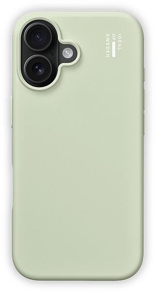 Silicone Case MagSafe iPhone 16 Sage Green Handyhülle