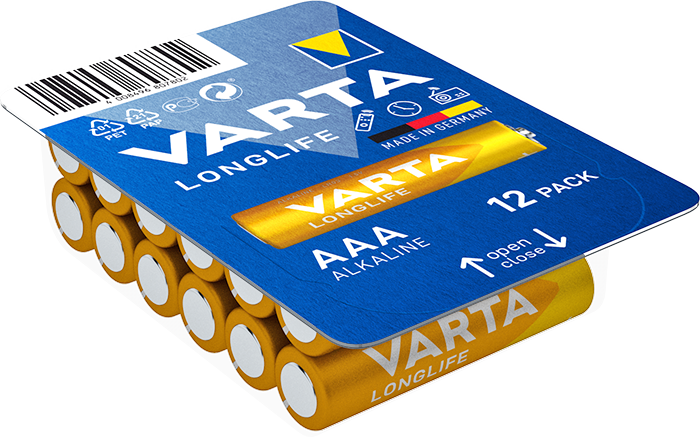 LONGLIFE AAA 12er Big Box Batterien