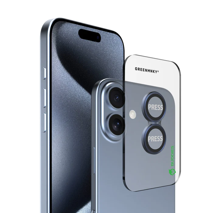 BUDDIES for IPhone 17 (Blue) Schutzglas